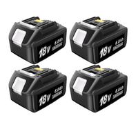 4 Pack 18V Batteries Compatible for Makita 18 Volt Battery BL1860B 1820B 1830B 1840B 1850B LXT-400 Fit for Makita 18V Cordles...