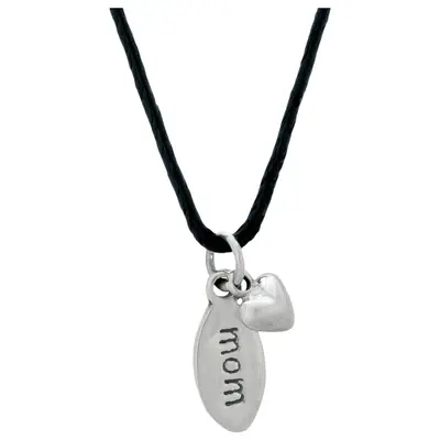 Mom's Love Necklace - Pewter