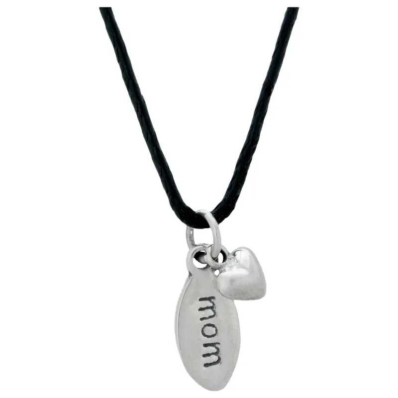 Mom's Love Necklace - Pewter