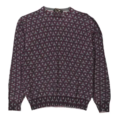 Roberto Cavalli Jumper - Small Red Cotton Blend | Size: small