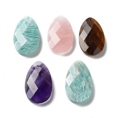 Natural Mixed Stone Pendants