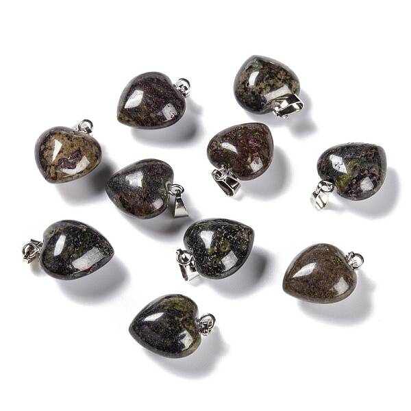 Synthetic Black Stone Pendants