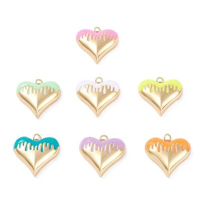 Brass Enamel Pendants