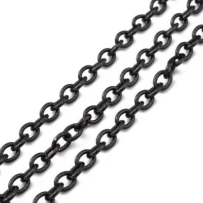304 Stainless Steel Textured Cable Chains
