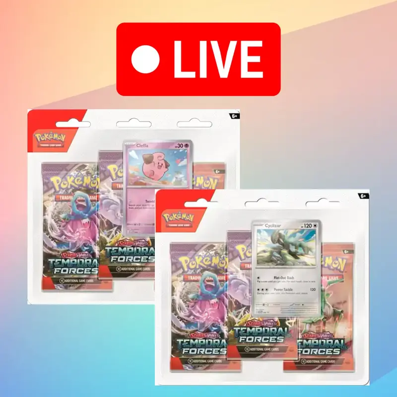 LIVE Temporal Forces Three-Booster Blister (Set of 2)