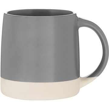 48 Promotional 12 oz magnolia - Storm Gray - Microwave Safe