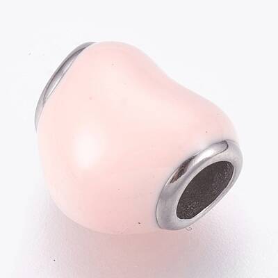 316 Surgical Stainless Steel European Beads