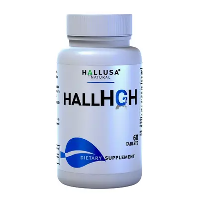 HallHGH Complex – 60 Tap - Muscle Formula, Post Workout - Supplement for Energy - Natural Support – HALLUSA NATURAL Dieta...