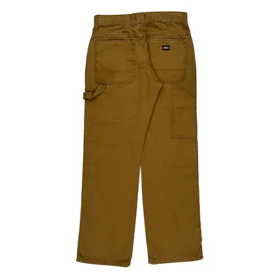 Dickies Carpenter Trousers - 29W UK 10 Brown Cotton | size: UK 10