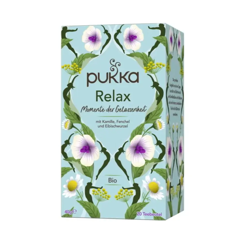Pukka Organic Relax Herbal Tea, 20 Pieces (40 G)