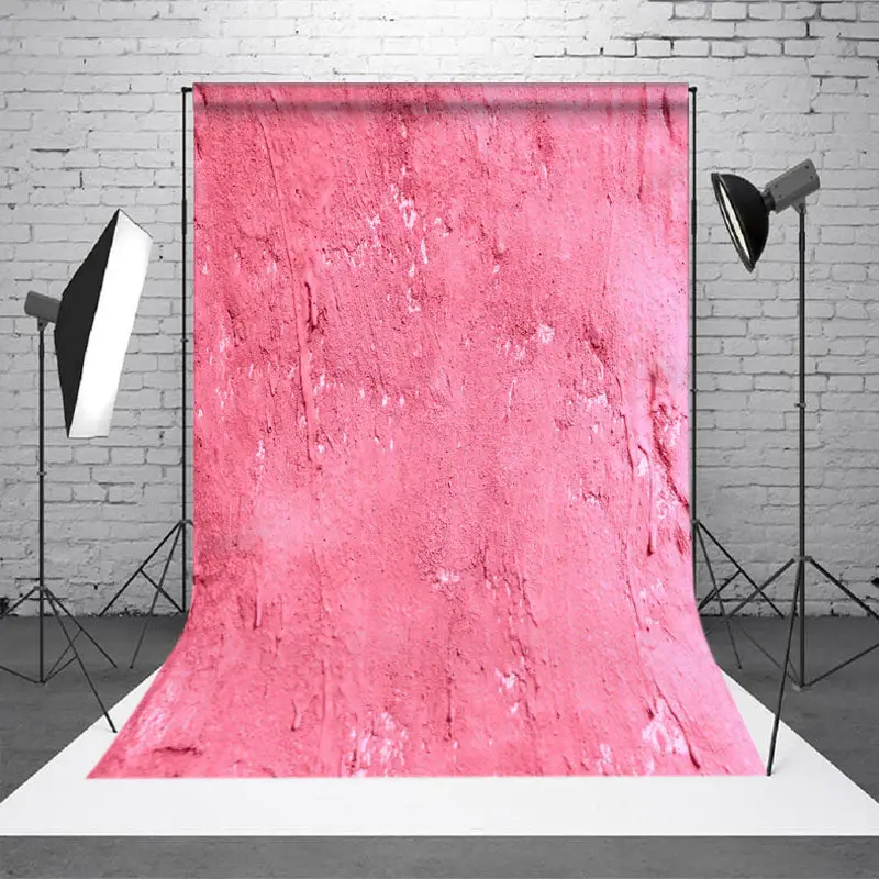 Pink Cement Paint Wall Fine Art Photography Backdrop - Aperturee