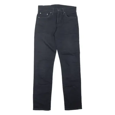 LEVI'S 511 Jeans Black Denim Slim Straight Mens W29 L32