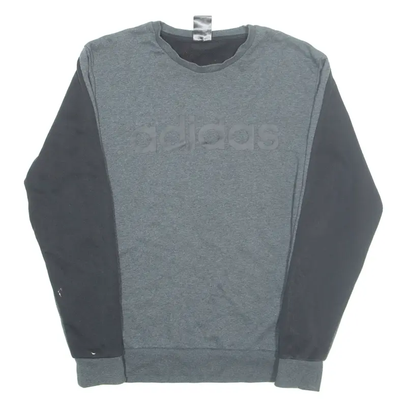 ADIDAS ORIGINALS Mens Sweatshirt Grey Crew Neck M