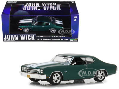 1970 Chevrolet Chevelle SS 396 Green with White Stripes \