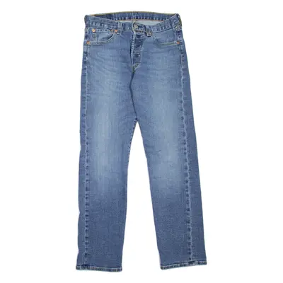 LEVI'S 513 Jeans Mens Blue Slim Straight Stone Wash W29 L30