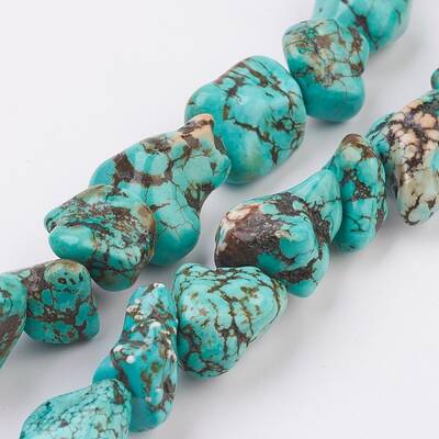 Natural Howlite Beads Strands