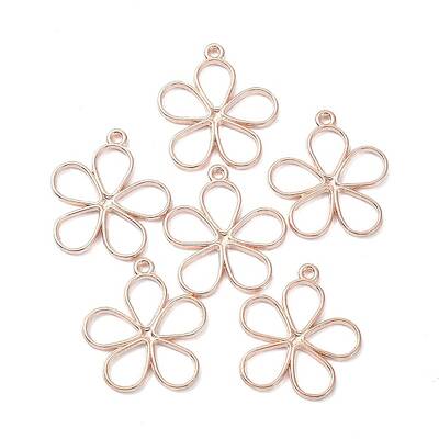 Alloy Hollow Pendants