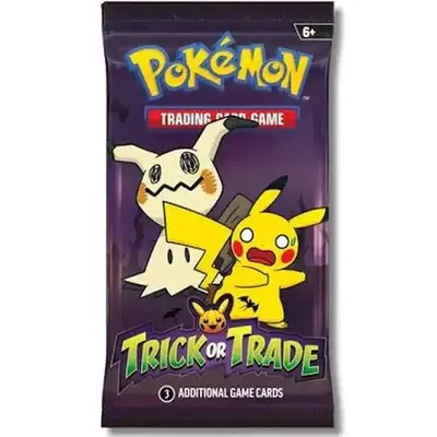 Pokémon Trick Or Trade Booster Pack - Fun Game with Master Chase