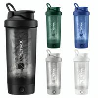 VOLTRX Merger Electric Protein Shaker Sports Bottle 24 oz Portable USB C Rechargeable BPA Free, Smooth Texture, Easy to Clean...
