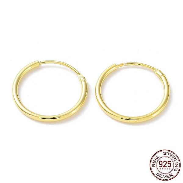 925 Sterling Silver Huggie Hoop Earrings