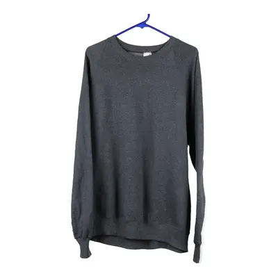 Jerzees Sweatshirt - XL Grey Cotton Blend