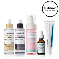 [Dr.Melaxin Official] Bright & Smooth Skincare Set Total Care Set for Glow, Pore Refinement, and Spot Treatment cleansing kor...
