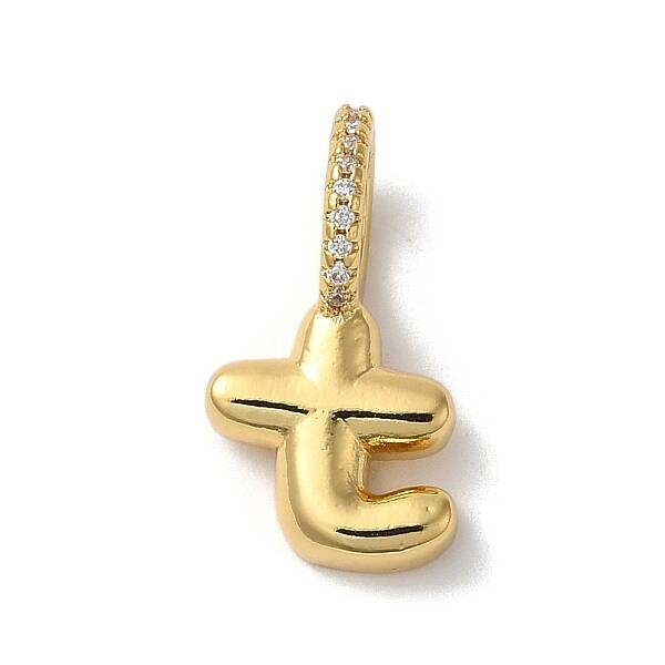 Brass Micro Pave Cubic Zirconia Pendants