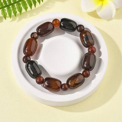 Natural Agate BeadStretch Bracelets