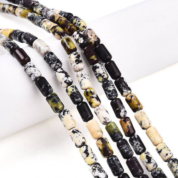 Natural Yellow Turquoise(Jasper) Beads Strands