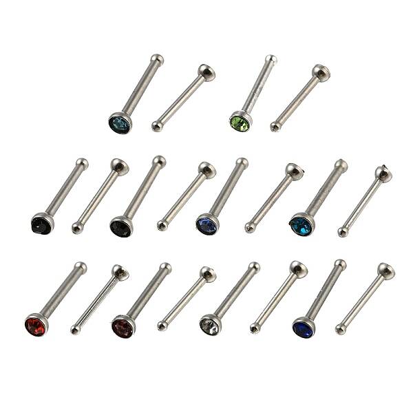 Rhinestone Nose Bone Rings