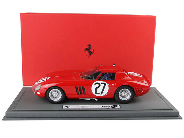 Ferrari 250 GTO #27 Fernand Tavano - Bob Grossman 24 Hours of Le Mans (1964) with DISPLAY CASE Limited Edition to 200 pieces ...