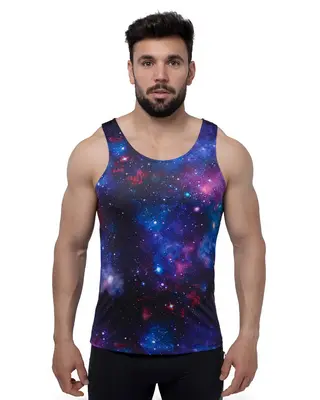 Galaxy Tank Top | Size: S | Color: Galaxy