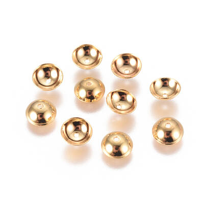 304 Stainless Steel Bead Caps