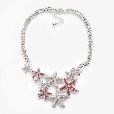 Alloy Bib Statement Necklaces