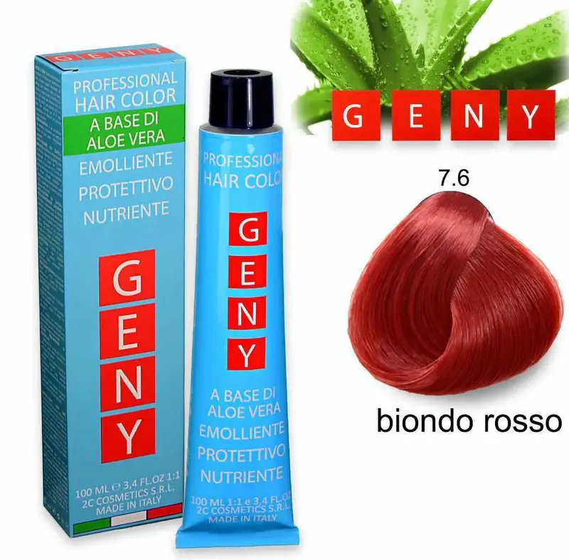 Geny professional dye 100 ml blond red 7.6