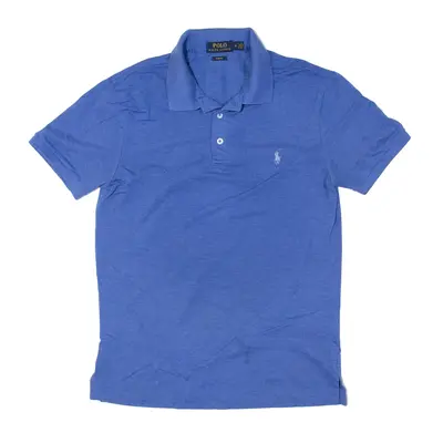 POLO RALPH LAUREN Slim Fit Polo Shirt Blue Short Sleeve Mens M