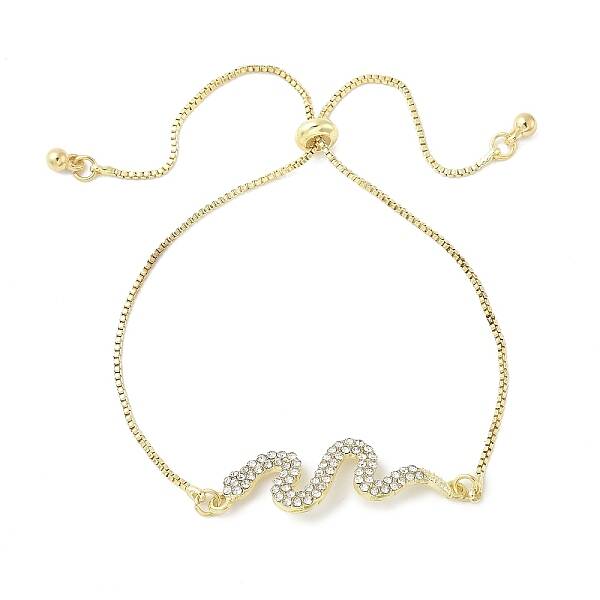 Aloy Rhinestone Slider Bracelets
