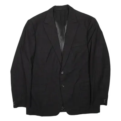 Mens Blazer Coat Black M