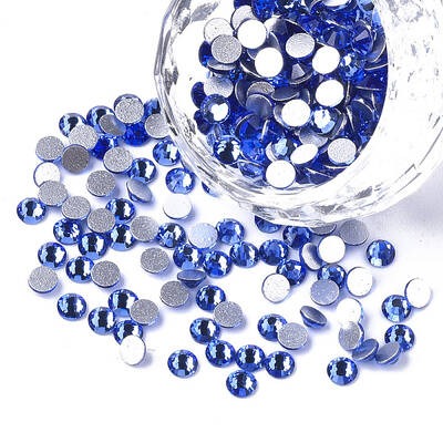 Glass Rhinestone Flat Back Cabochons