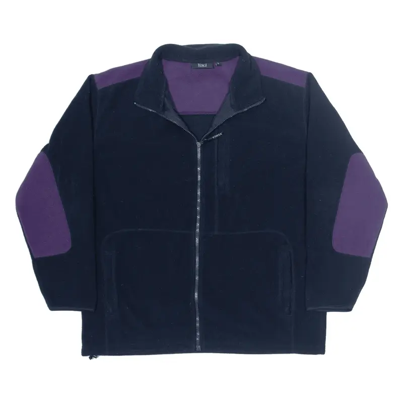 VINVI Fleece Jacket Blue Womens L