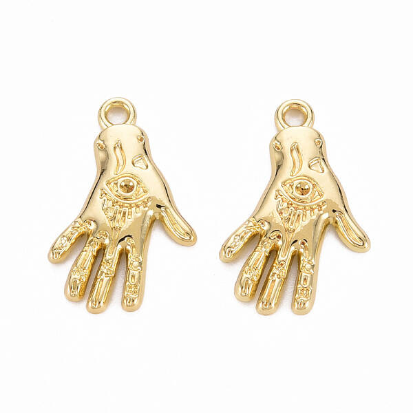 Rack Plating Alloy Pendants Rhinestone Settings