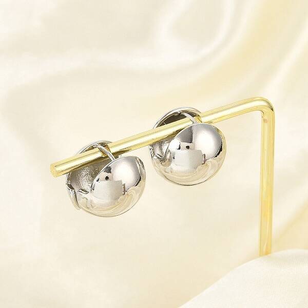 Brass Hoop Earrings for Women