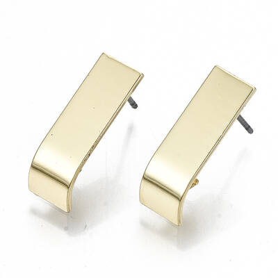 Rack Plating Iron Stud Earring Findings