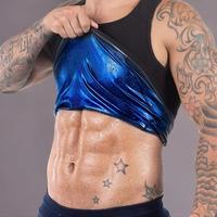 Sports Sauna Vest, Sweat-absorbing Tight-fitting Sauna Top, Men's Sports Vest, Workout Gym Exercise Tank Top, Men's Sauna Shi...