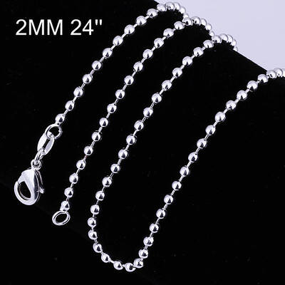 Brass Ball Chain Necklaces