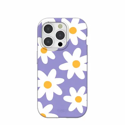 Lavender Daisy iPhone 15 Pro Case