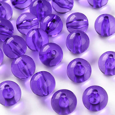 Transparent Acrylic Beads
