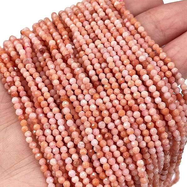 Natural Pink Aventurine Beads Strands