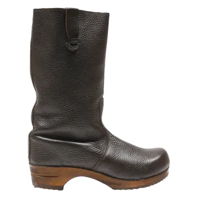 SANITA High Boots Brown Leather Womens UK 6