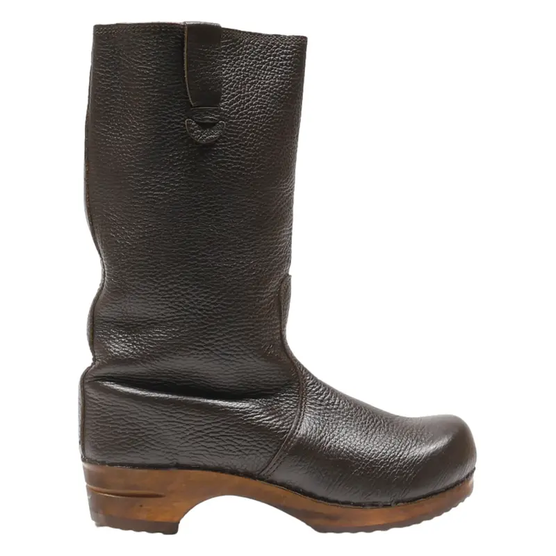 SANITA High Boots Brown Leather Womens UK 6